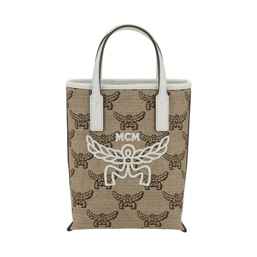 MCM - Bags > Tote Bags - Beige - MCM - Modalova