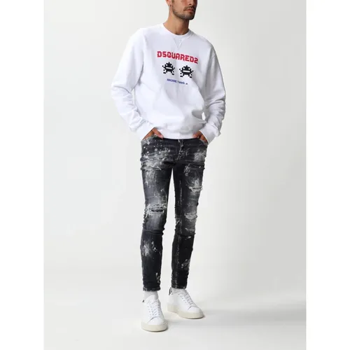Sweatshirts & Hoodies > Sweatshirts - - Dsquared2 - Modalova
