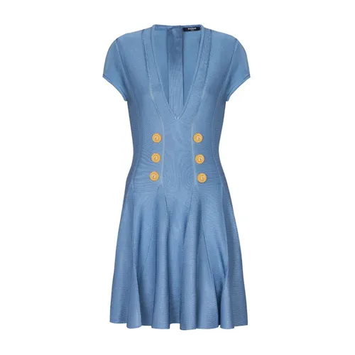 Dresses > Day Dresses > Short Dresses - - Balmain - Modalova