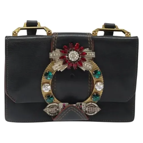 Pre-owned > Pre-owned Bags > Pre-owned Cross Body Bags - - Miu Miu Pre-owned - Modalova