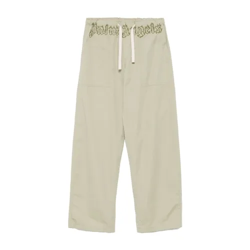 Trousers > Wide Trousers - - Palm Angels - Modalova