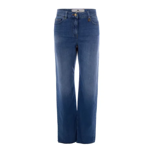 Jeans > Flared Jeans - - Elisabetta Franchi - Modalova
