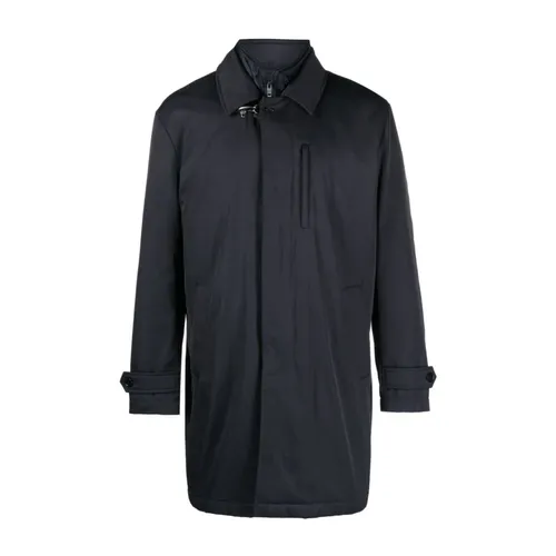 Fay - Coats > Parkas - Blue - Fay - Modalova