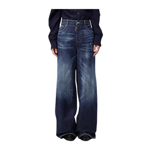 Jeans > Wide Jeans - - Dsquared2 - Modalova
