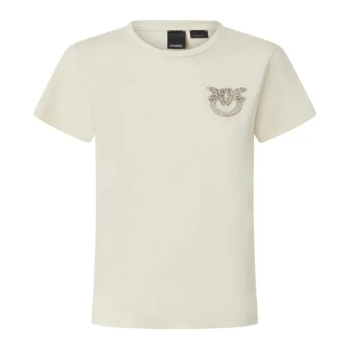 Pinko - Tops > T-Shirts - White - Pinko - Modalova