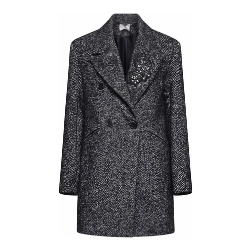Coats > Double-Breasted Coats - - Kaos - Modalova