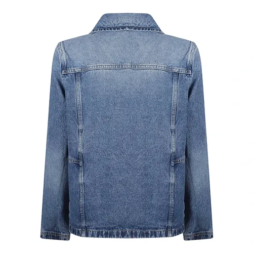 Jackets > Denim Jackets - - Fay - Modalova