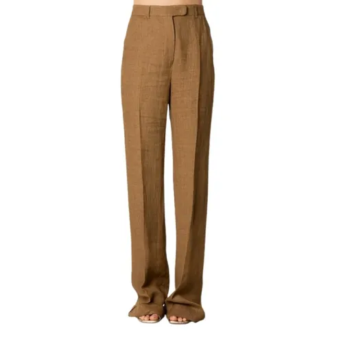 Trousers > Straight Trousers - - Max Mara Studio - Modalova