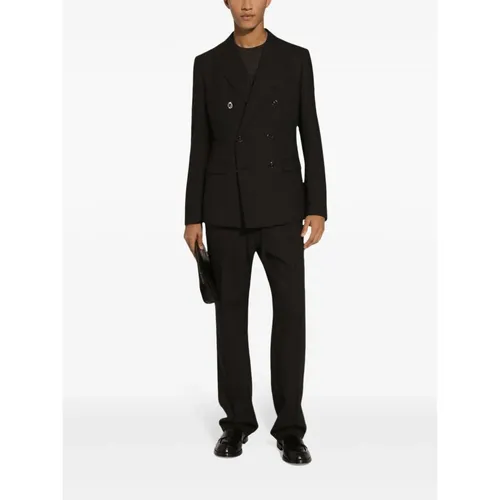 Suits > Formal Blazers - - Dolce & Gabbana - Modalova