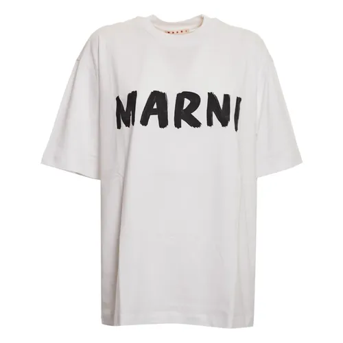 Marni - Tops > T-Shirts - White - Marni - Modalova