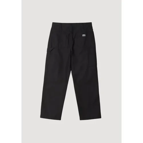 Trousers > Straight Trousers - - Obey - Modalova