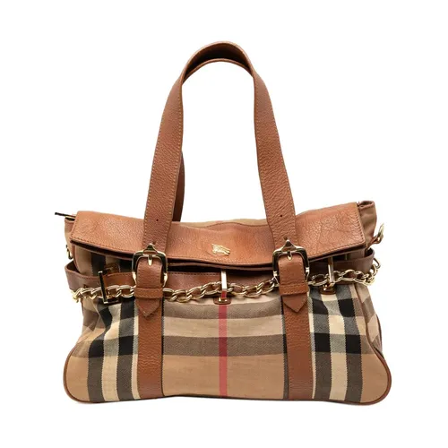 Pre-owned > Pre-owned Bags > Pre-owned Tote Bags - - Burberry Vintage - Modalova