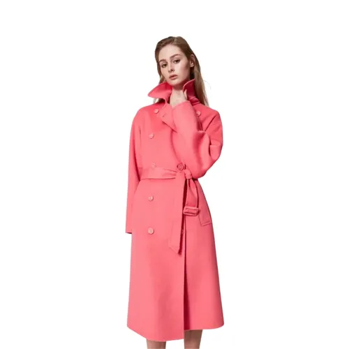 Coats > Belted Coats - - Twinset - Modalova