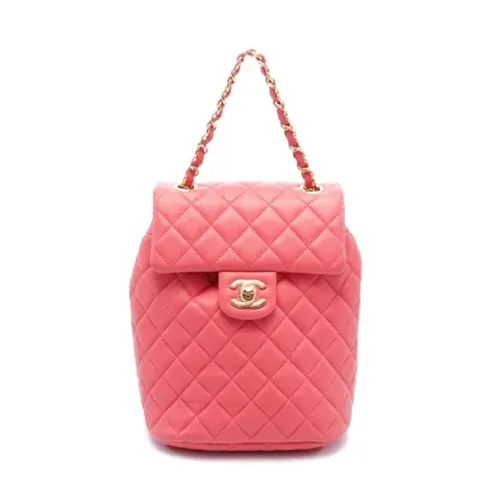 Pre-owned > Pre-owned Bags > Pre-owned Backpacks - - Chanel Vintage - Modalova