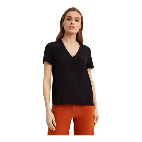 Fay - Tops > T-Shirts - Black - Fay - Modalova