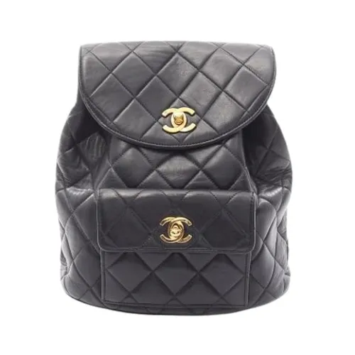 Pre-owned > Pre-owned Bags > Pre-owned Backpacks - - Chanel Vintage - Modalova