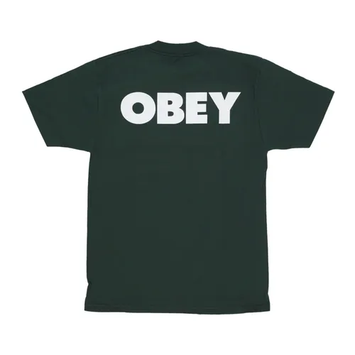 Obey - Tops > T-Shirts - Green - Obey - Modalova