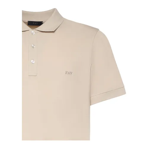 Fay - Tops > Polo Shirts - White - Fay - Modalova