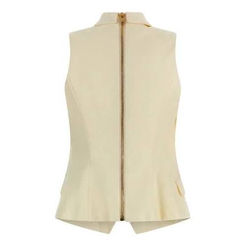 Balmain - Jackets > Vests - White - Balmain - Modalova