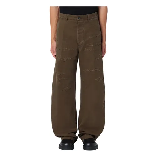 Trousers > Wide Trousers - - Dsquared2 - Modalova