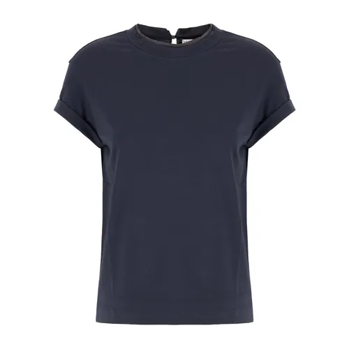 Tops > T-Shirts - - Brunello Cucinelli - Modalova