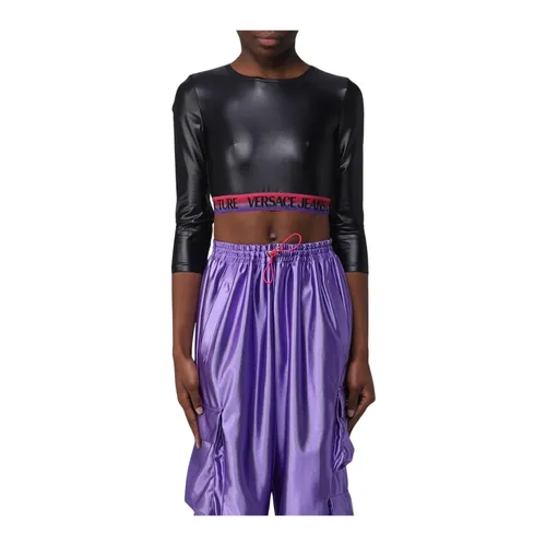 Tops > Long Sleeve Tops - - Versace Jeans Couture - Modalova