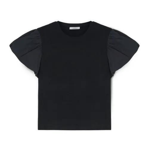 Motivi - Tops > T-Shirts - Black - Motivi - Modalova