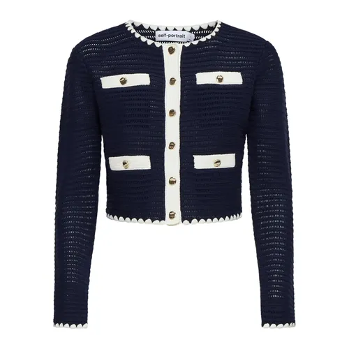 Knitwear > Cardigans - - Self Portrait - Modalova