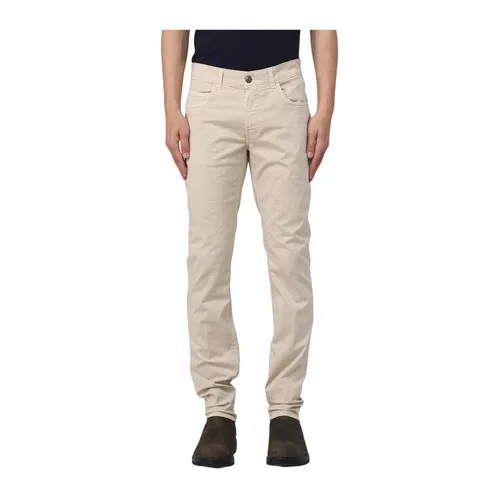 Fay - Trousers > Chinos - Beige - Fay - Modalova