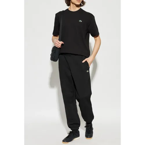Lacoste - Tops > T-Shirts - Black - Lacoste - Modalova