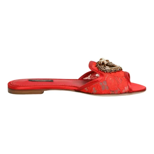 Shoes > Flip Flops & Sliders > Sliders - - Dolce & Gabbana - Modalova
