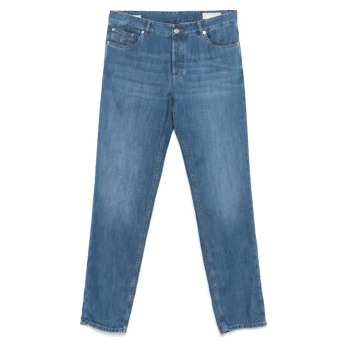 Jeans > Straight Jeans - - Brunello Cucinelli - Modalova