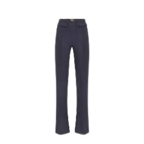 Trousers > Wide Trousers - - Elisabetta Franchi - Modalova