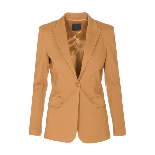 Pinko - Jackets > Blazers - Brown - Pinko - Modalova