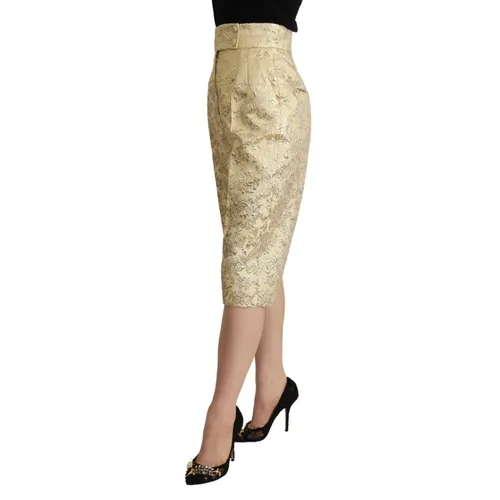 Trousers > Cropped Trousers - - Dolce & Gabbana - Modalova