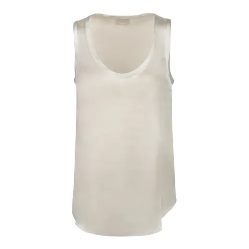 Tops > Sleeveless Tops - - Brunello Cucinelli - Modalova
