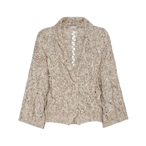 Knitwear > Cardigans - - Brunello Cucinelli - Modalova