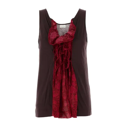 Tops > Sleeveless Tops - - Dries Van Noten - Modalova