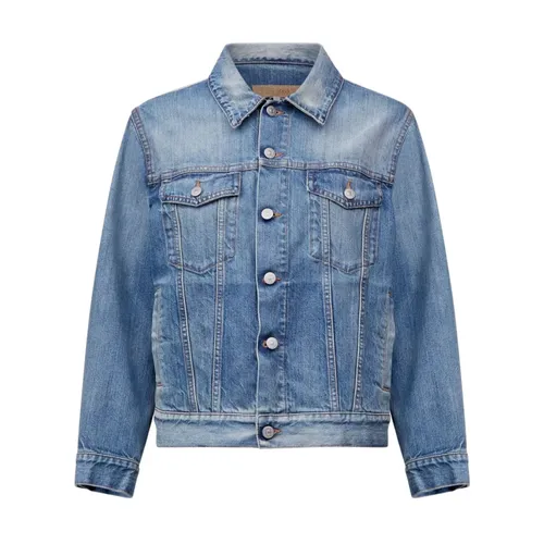 Jackets > Denim Jackets - - MM6 Maison Margiela - Modalova
