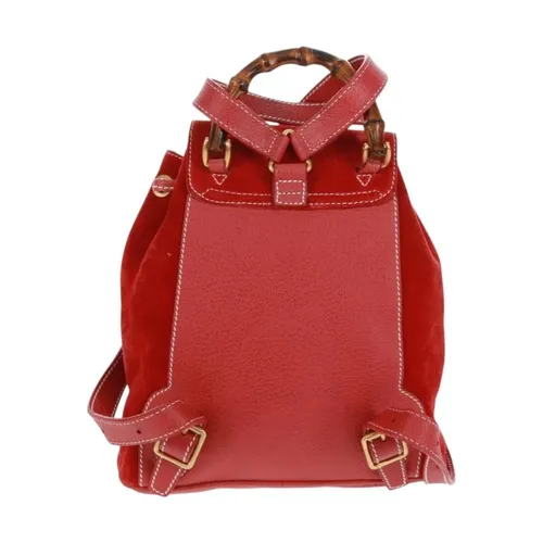 Pre-owned > Pre-owned Bags > Pre-owned Backpacks - - Gucci Vintage - Modalova