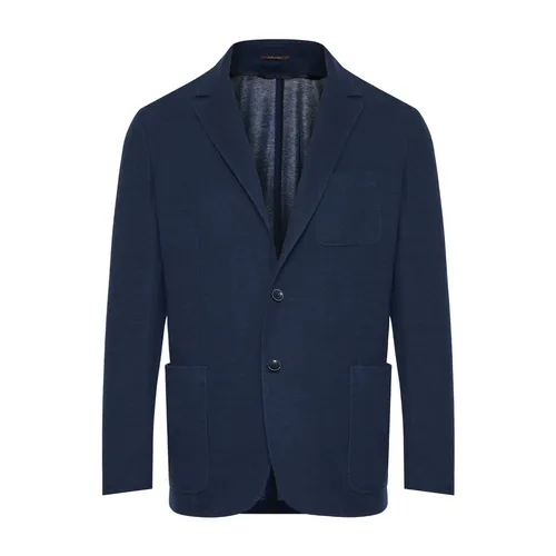Canali - Jackets > Blazers - Blue - Canali - Modalova