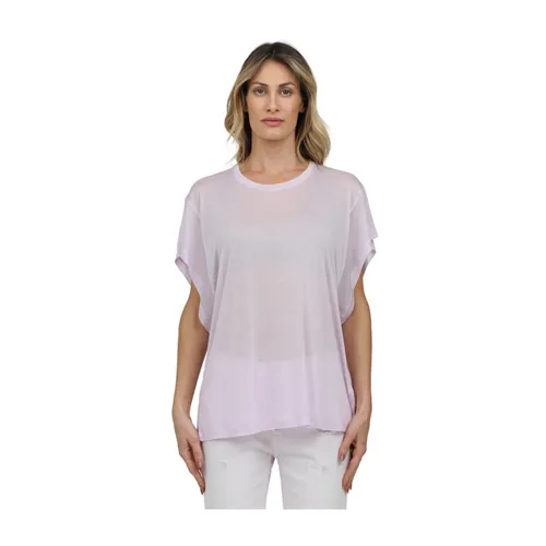 Dondup - Tops > T-Shirts - Pink - Dondup - Modalova