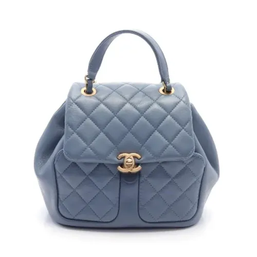 Pre-owned > Pre-owned Bags > Pre-owned Backpacks - - Chanel Vintage - Modalova