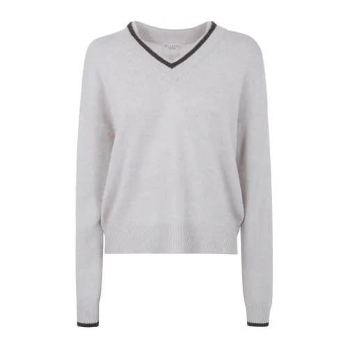 Knitwear > Cashmere Knitwear - - Brunello Cucinelli - Modalova