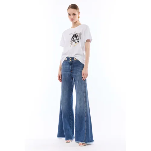 Jeans > Flared Jeans - - Nenette - Modalova