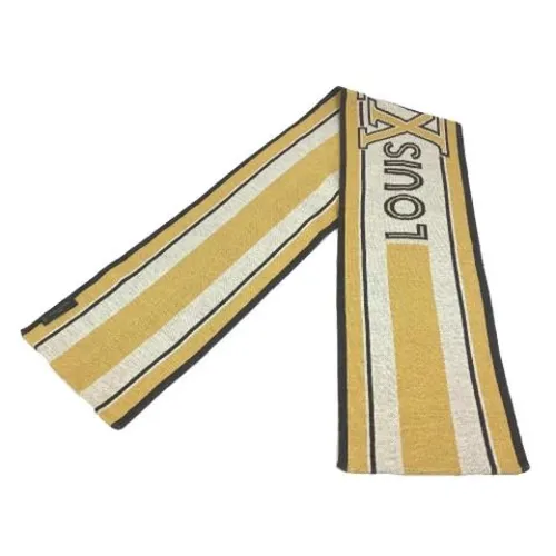 Pre-owned > Pre-owned Accessories > Pre-owned Scarves - - Louis Vuitton Vintage - Modalova