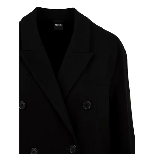 Coats > Double-Breasted Coats - - Aspesi - Modalova