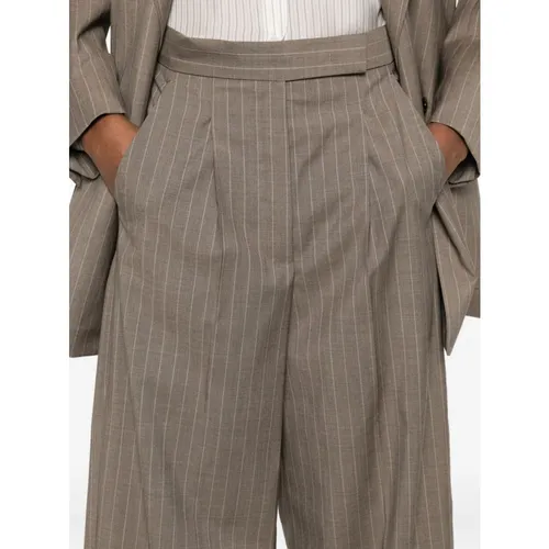 Trousers > Wide Trousers - - Max Mara - Modalova
