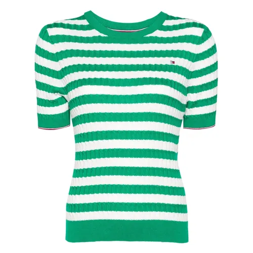 Knitwear > Round-neck Knitwear - - Tommy Hilfiger - Modalova