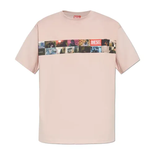 Diesel - Tops > T-Shirts - Pink - Diesel - Modalova